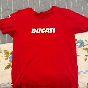 Ducati Red Short Sleeve Men's Tee